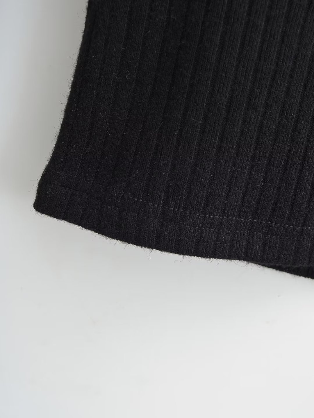Long Sleeve U Collar Top Sweater - Sweaters - Uniqistic.com